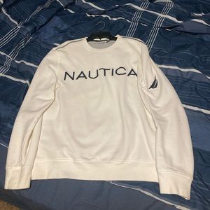 Nautica pullover sweater, selling because it doesn’t fit me